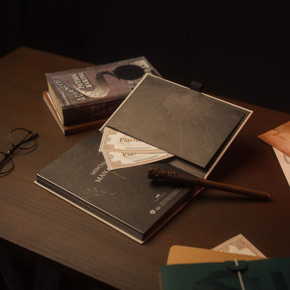 Harry Potter Premium Notitieboek A5 met Light Marauder's Map