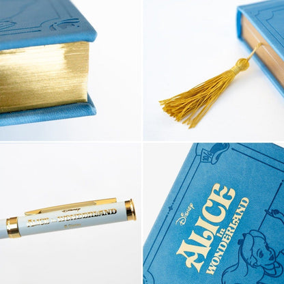 Alice in Wonderland Premium notitieboekje met pennenset A5