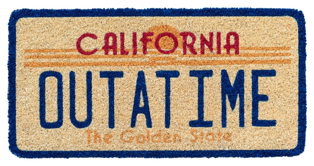 Back to the Future Deurmat 60 x 30 cm