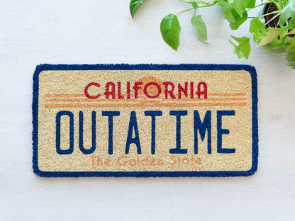 Back to the Future Deurmat 60 x 30 cm