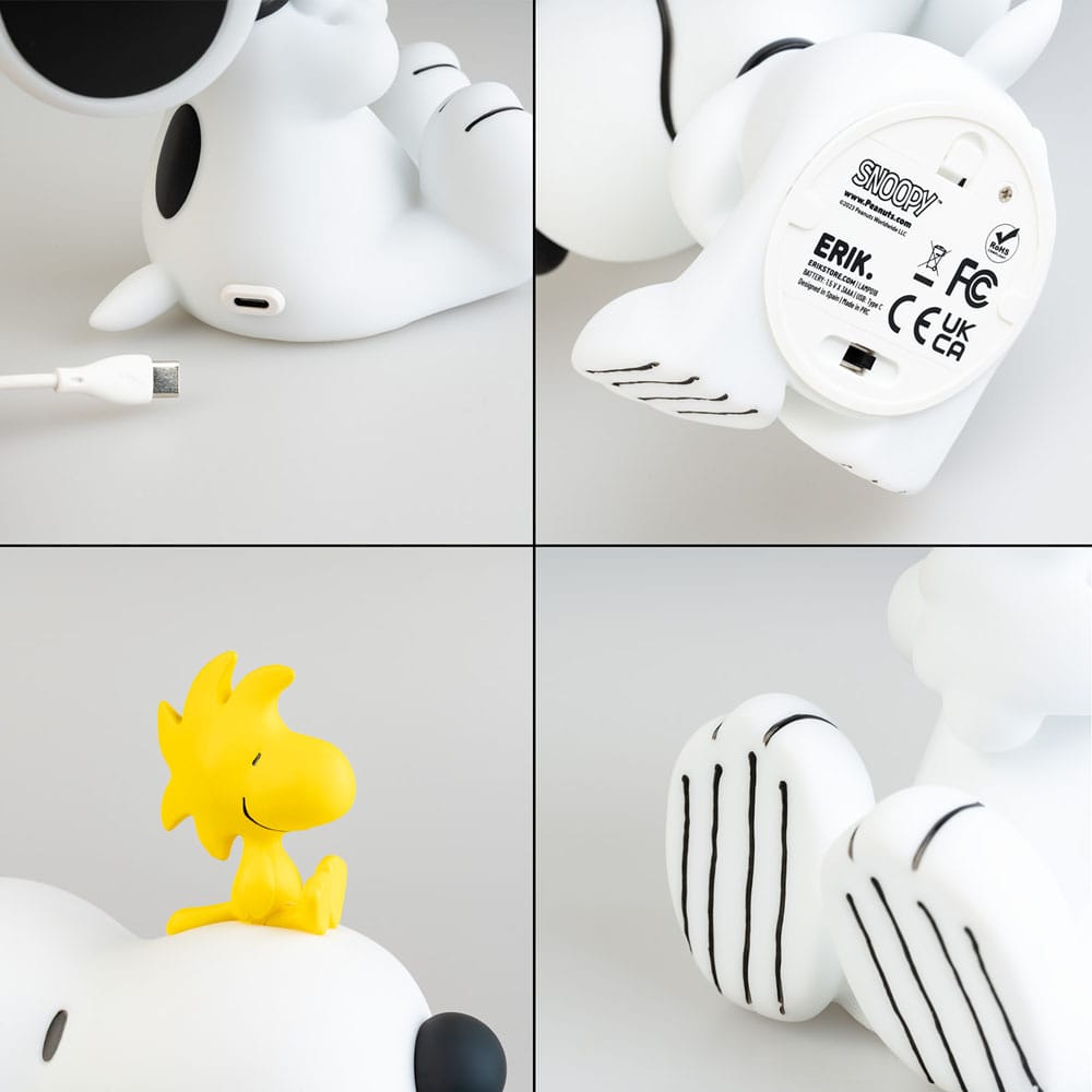Peanuts-lamp met USB-C Snoopy