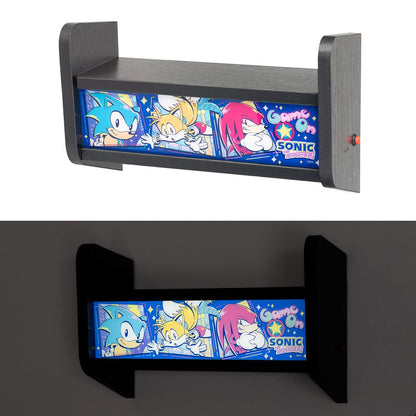 Sonic The Hedgehog-lamp met USB-C-arcade