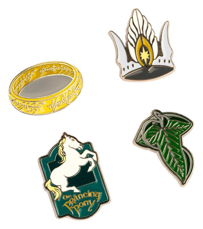 De Lord of the Rings pinnen set van 4