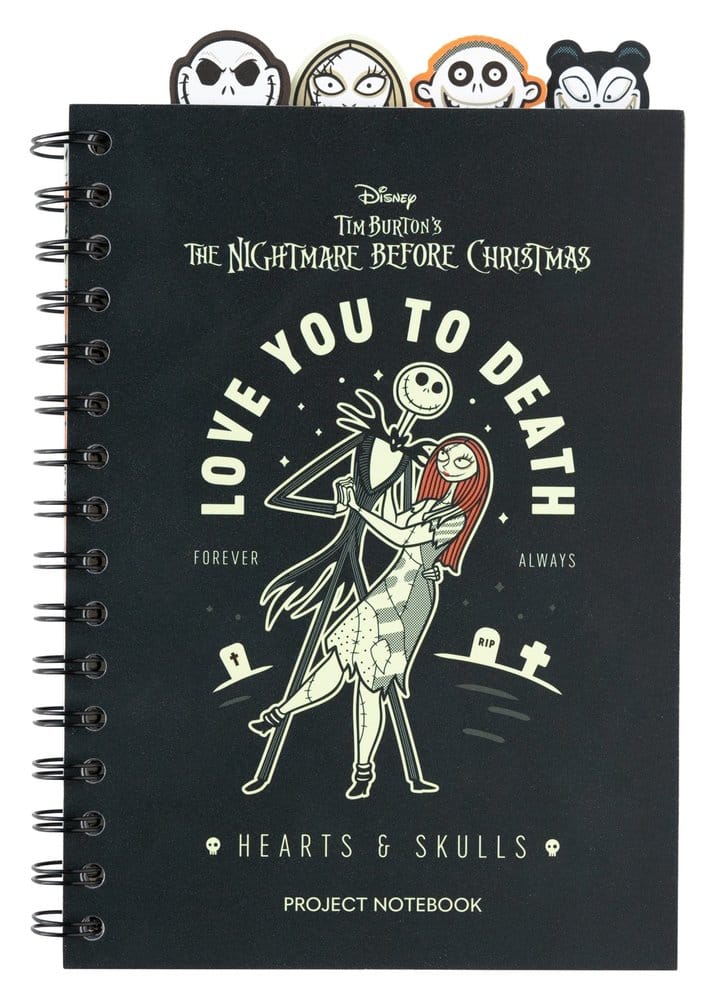 The Nightmare Before Christmas Projectnotitieboekje A5