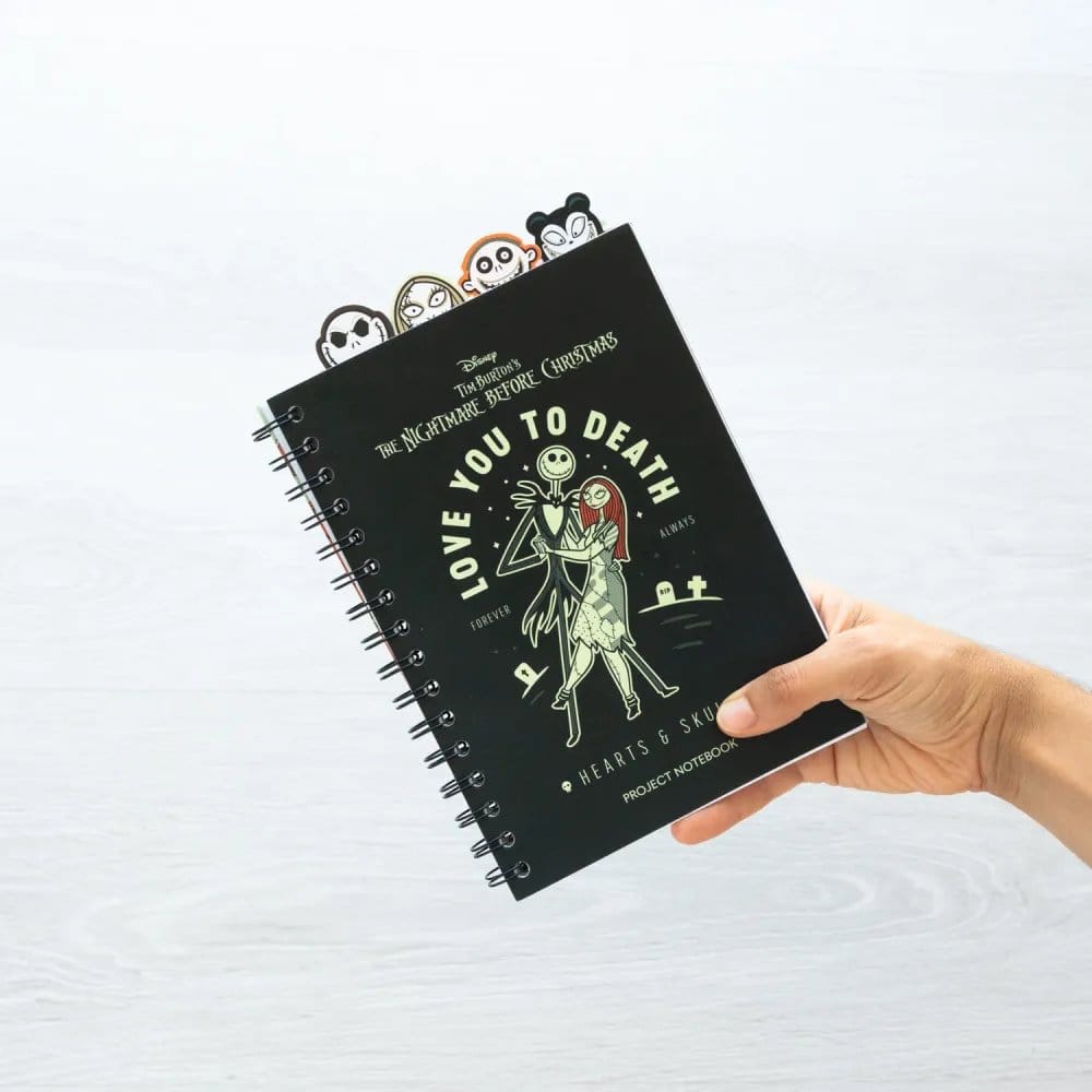 The Nightmare Before Christmas Projectnotitieboekje A5