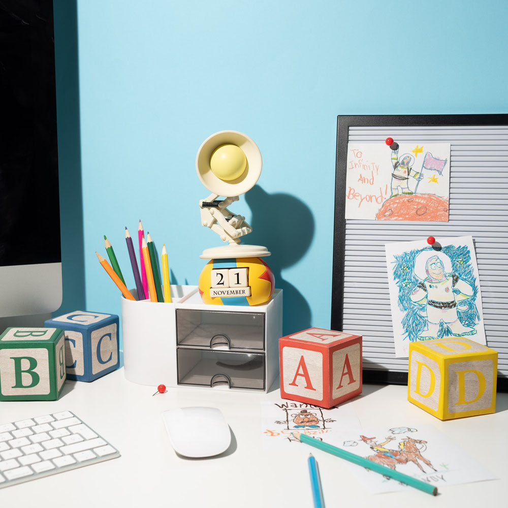 Pixar 3D eeuwigdurende kalender Luxo Jr.