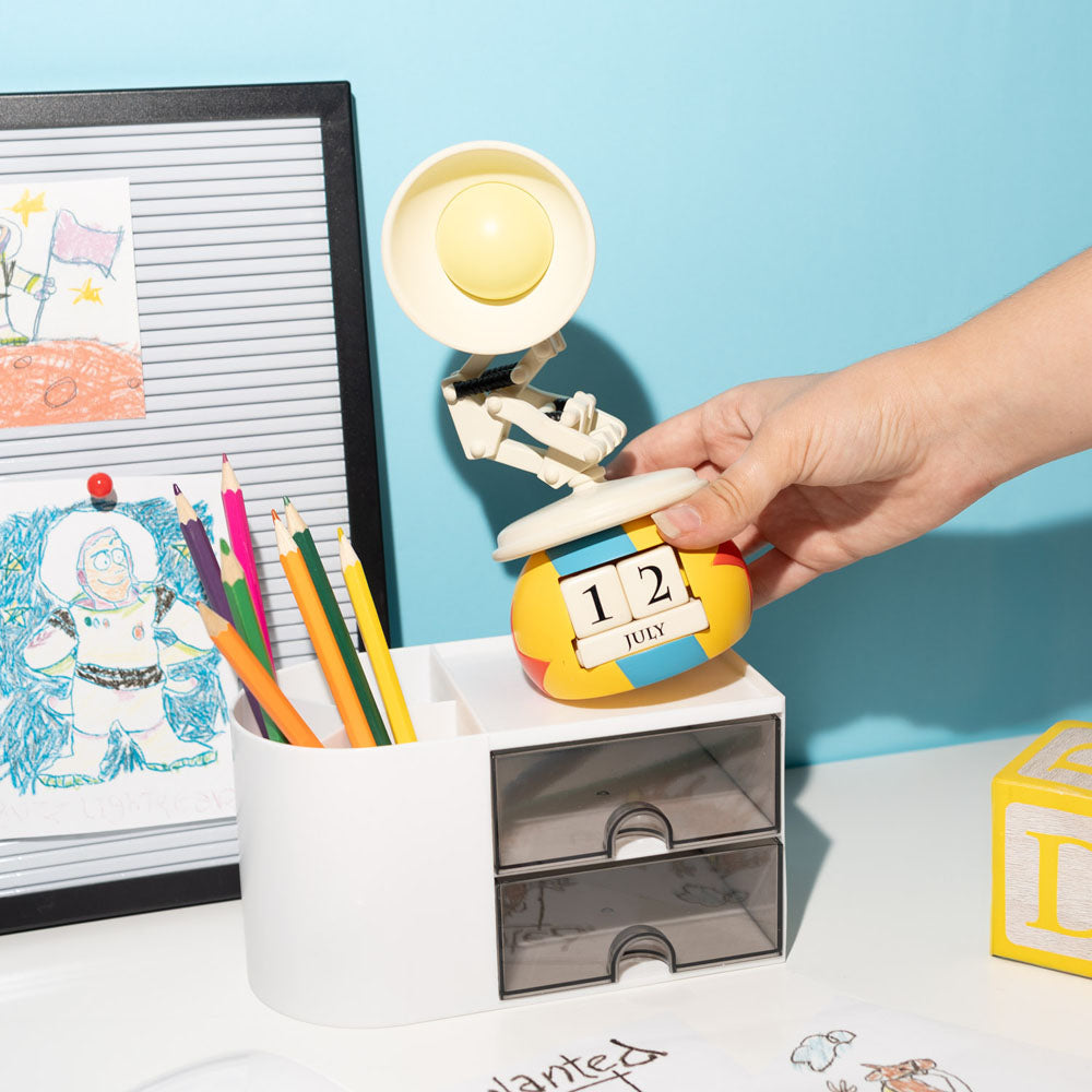 Pixar 3D eeuwigdurende kalender Luxo Jr.