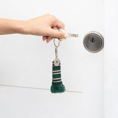 Harry Potter sleutelhanger Zwadderich sjaal 15 cm