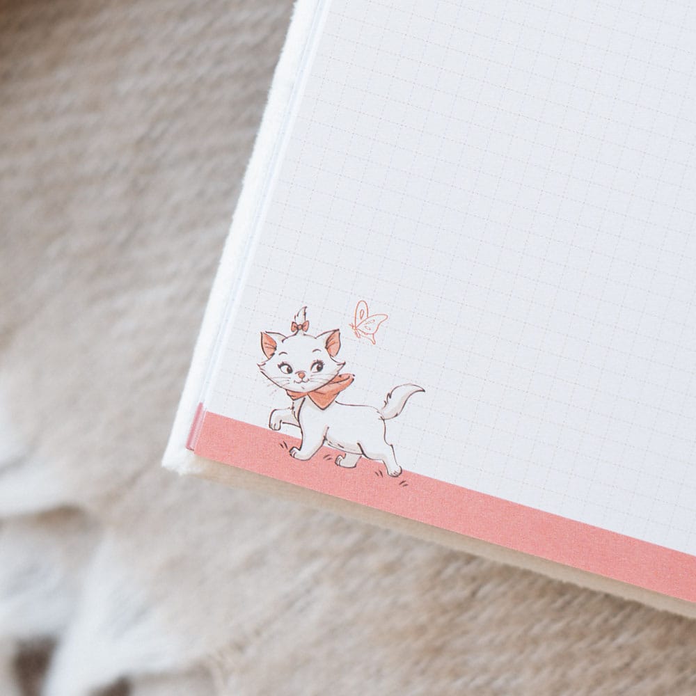 Het Aristocats Premium Pluche Notitieboekje A5 Bonjour Marie
