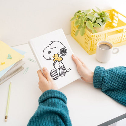 Peanuts Premium Pluche Notitieboekje A5 Snoopy