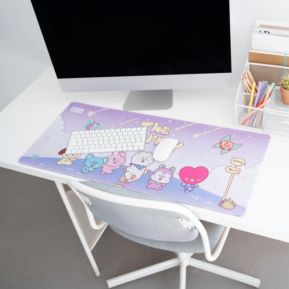 BT21 XL Muismat The Journey 80 x 35 cm
