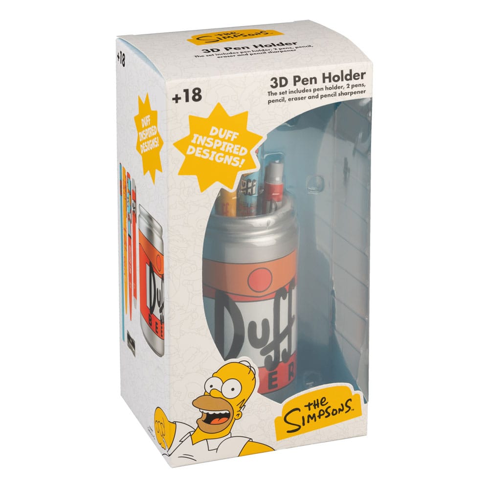 The Simpsons potloodhouder incl. Stationaire set