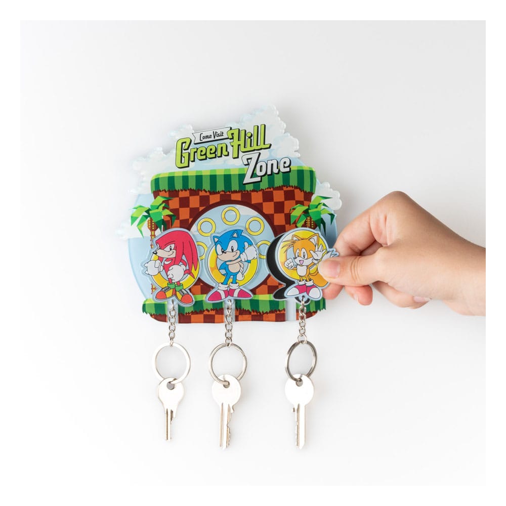 Sonic the Hedgehog Sleutelrek incl. 3 sleutelhangers