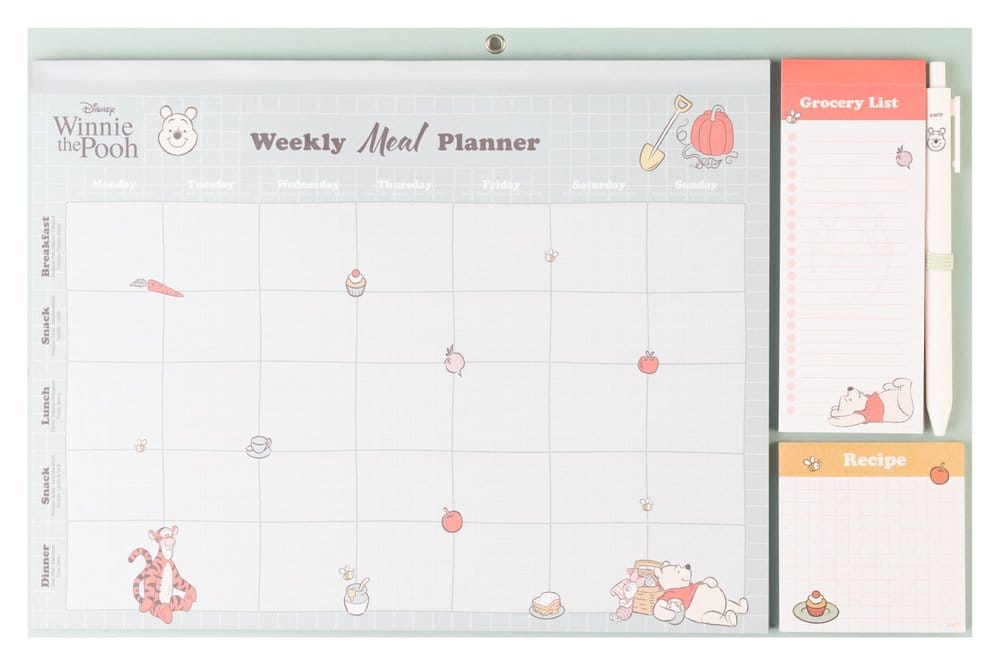 Winnie de Poeh 100e verjaardag magnetische maaltijdplanner