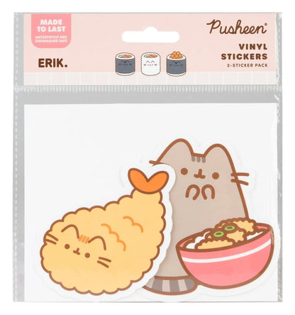 Pusheen Vinylstickers Sushi Roll Vol. 2 Set van 2