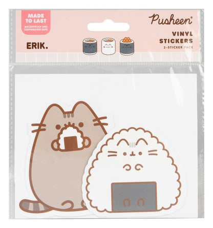 Pusheen Vinylstickers Sushi Roll Vol. 3 Set van 2