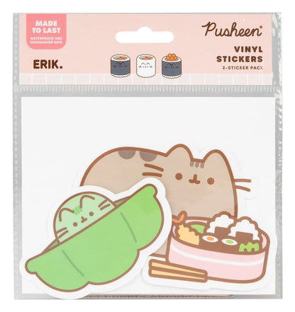 Pusheen Vinylstickers Sushi Roll Vol. 4 Set van 2