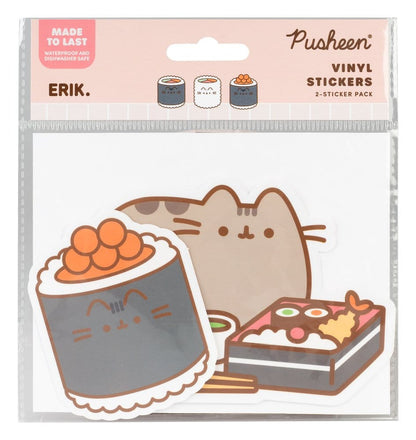 Pusheen Vinylstickers Sushi Roll Vol. 5 Set van 2