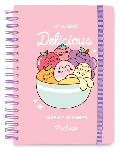 Pusheen Schoolagenda weekplanner 2026/2027 Fruit A5