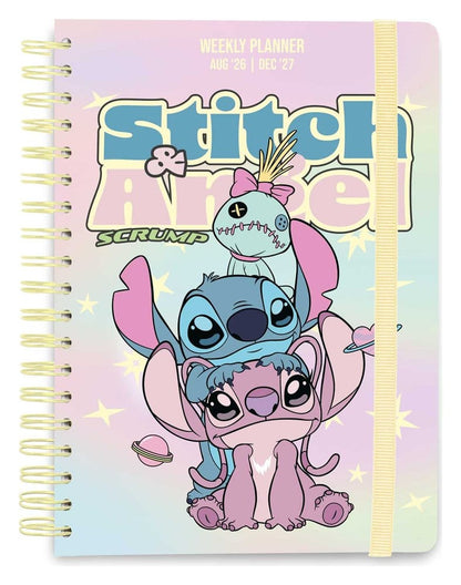 Disney Schoolagenda weekplanner 2026/2027 Stitch en Angel A5
