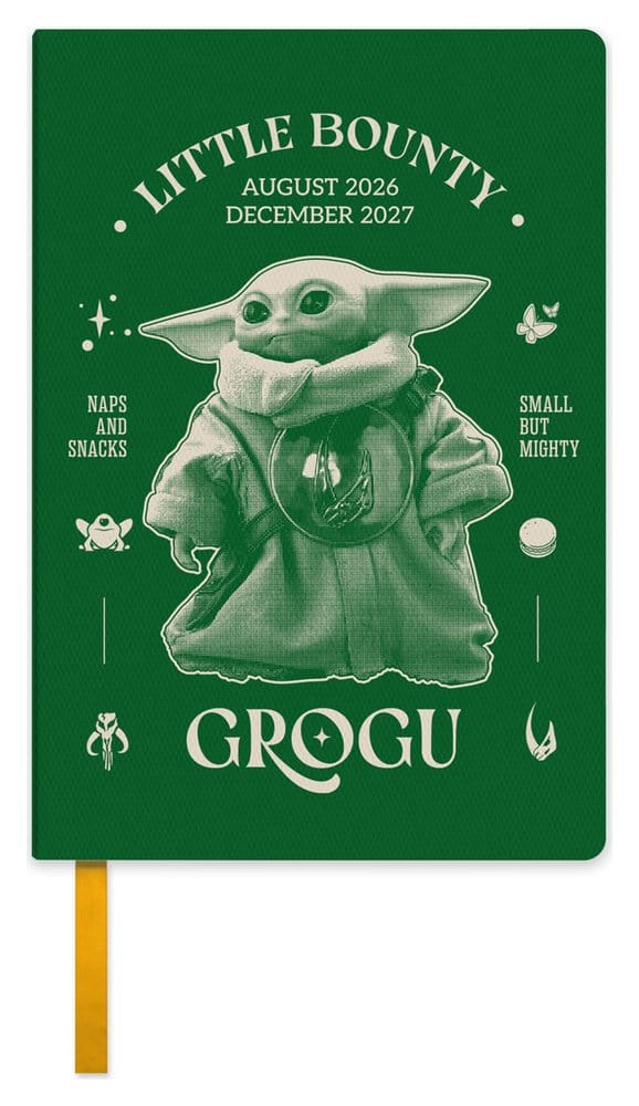 Star Wars: The Mandalorian en Grogu Academic Diary 2026/2027 A6 *Engelse versie*