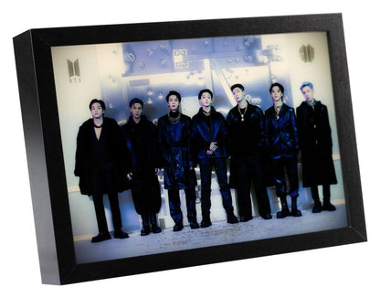 BTS ingelijste LED-print