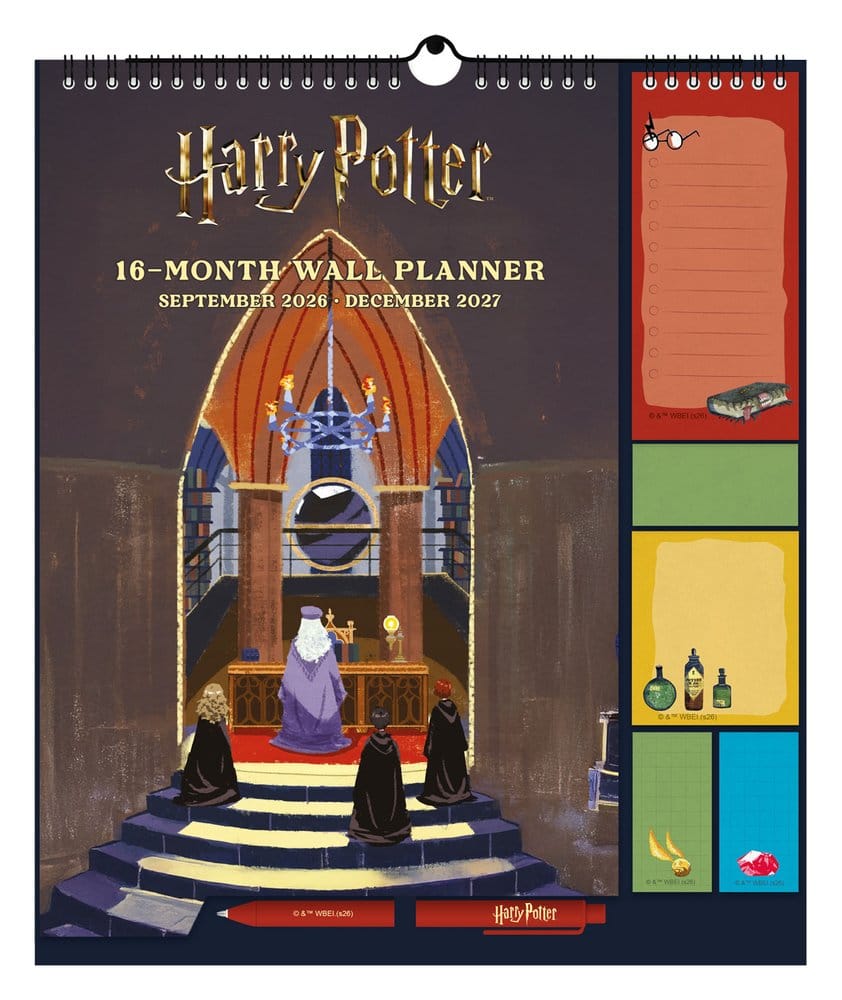Harry Potter Wandplanner 2026/27 30 x 34 cm