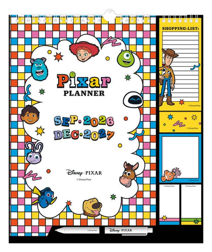 Disney Pixar Wandplanner 2026/27 30 x 34 cm