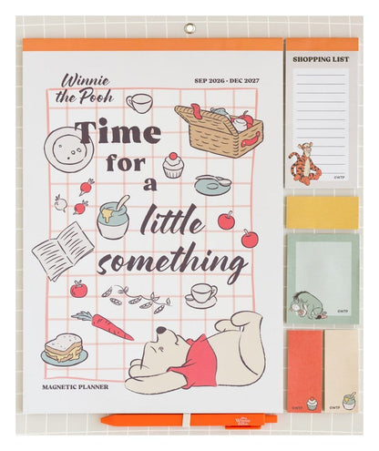 Winnie de Poeh magnetische planner 2026/27 30 x 35 cm