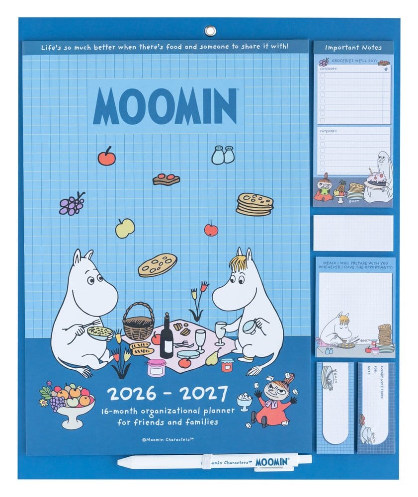 Moomin Magnetische Planner 2026/27 30 x 35 cm
