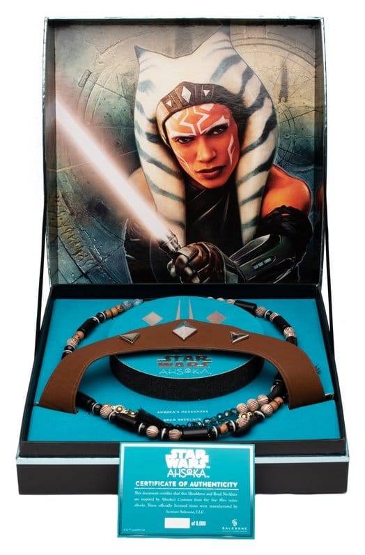 Star Wars: Ahsoka Tano hoofdband en riemkralenreplica