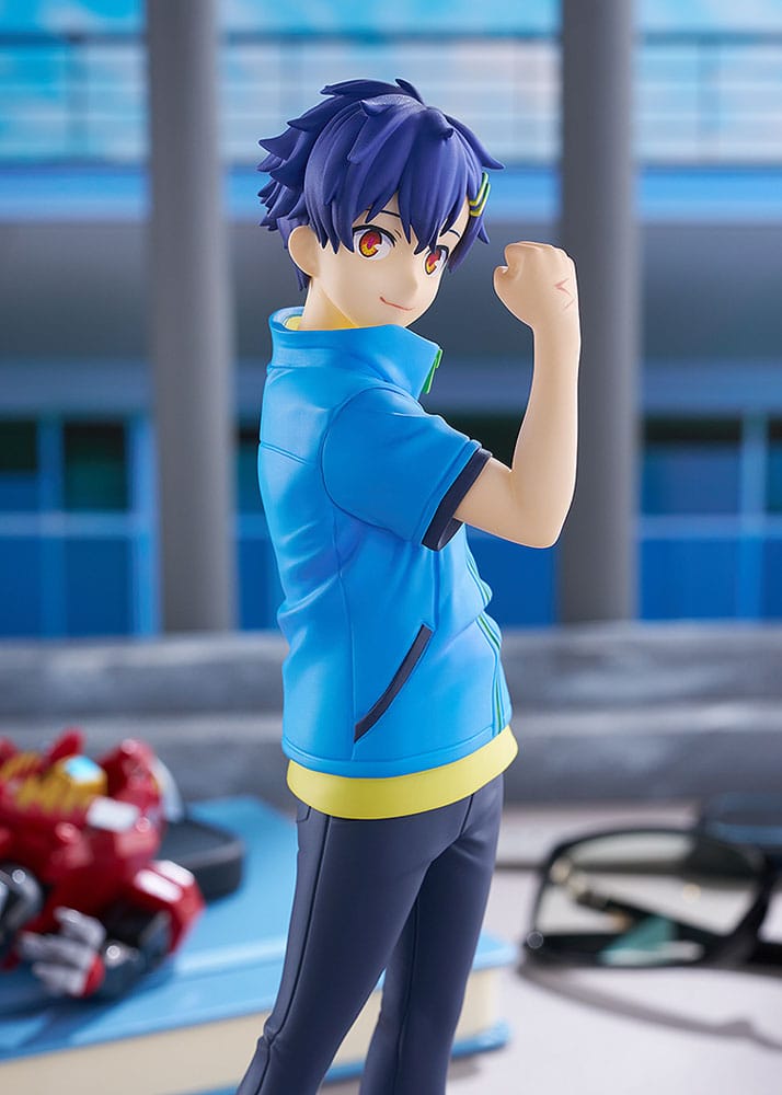 Gridman Universe Pop Up Parade PVC Beeld Yomogi Asanaka L Maat 23 cm