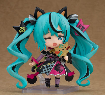 Character Vocal Series 01 Nendoroid-actiefiguur Hatsune Miku: Black Maneki Miku Ver. 10 cm