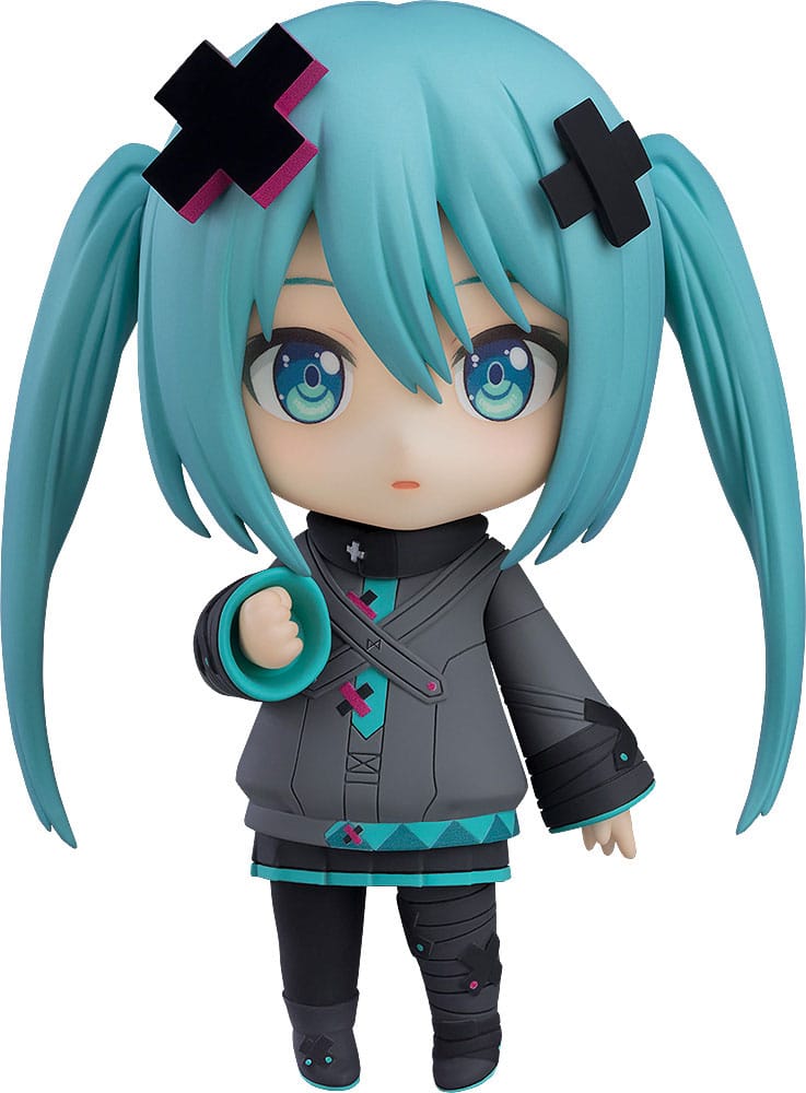 Kleurrijk podium! De film: Een Miku die niet kan zingen Nendoroid-actiefiguur Hatsune Miku: Shuttered Sekai Ver. 10 cm