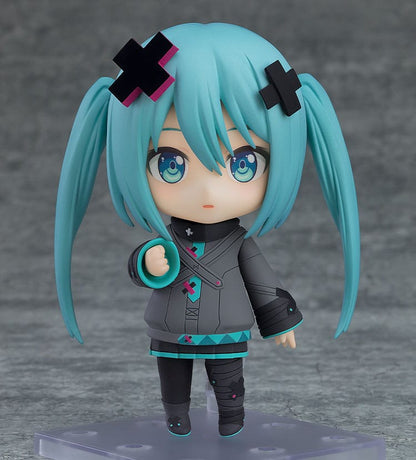 Kleurrijk podium! De film: Een Miku die niet kan zingen Nendoroid-actiefiguur Hatsune Miku: Shuttered Sekai Ver. 10 cm