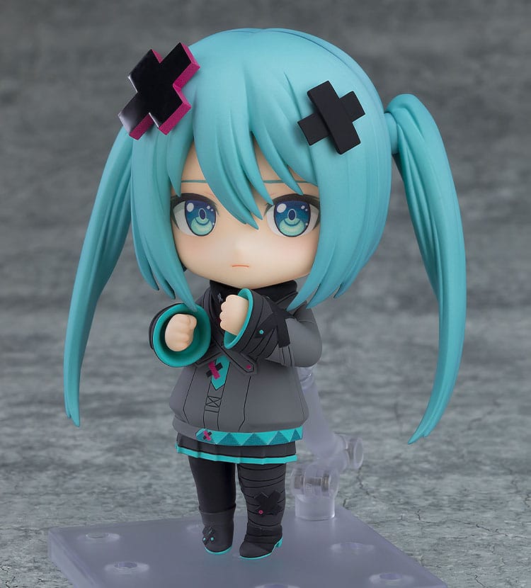 Kleurrijk podium! De film: Een Miku die niet kan zingen Nendoroid-actiefiguur Hatsune Miku: Shuttered Sekai Ver. 10 cm
