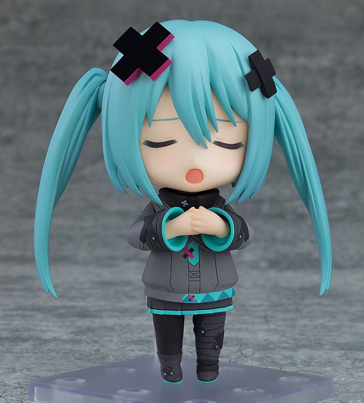 Kleurrijk podium! De film: Een Miku die niet kan zingen Nendoroid-actiefiguur Hatsune Miku: Shuttered Sekai Ver. 10 cm