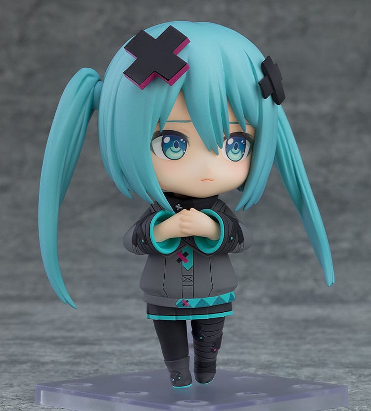Kleurrijk podium! De film: Een Miku die niet kan zingen Nendoroid-actiefiguur Hatsune Miku: Shuttered Sekai Ver. 10 cm