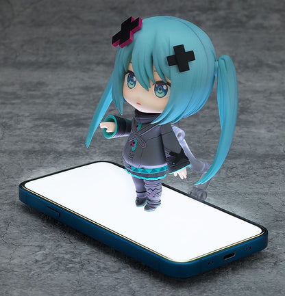 Kleurrijk podium! De film: Een Miku die niet kan zingen Nendoroid-actiefiguur Hatsune Miku: Shuttered Sekai Ver. 10 cm