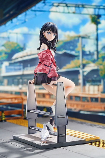 Gridman Universe PVC-beeld 1/7 Rikka Takarada: Blue Sky Station 21 cm