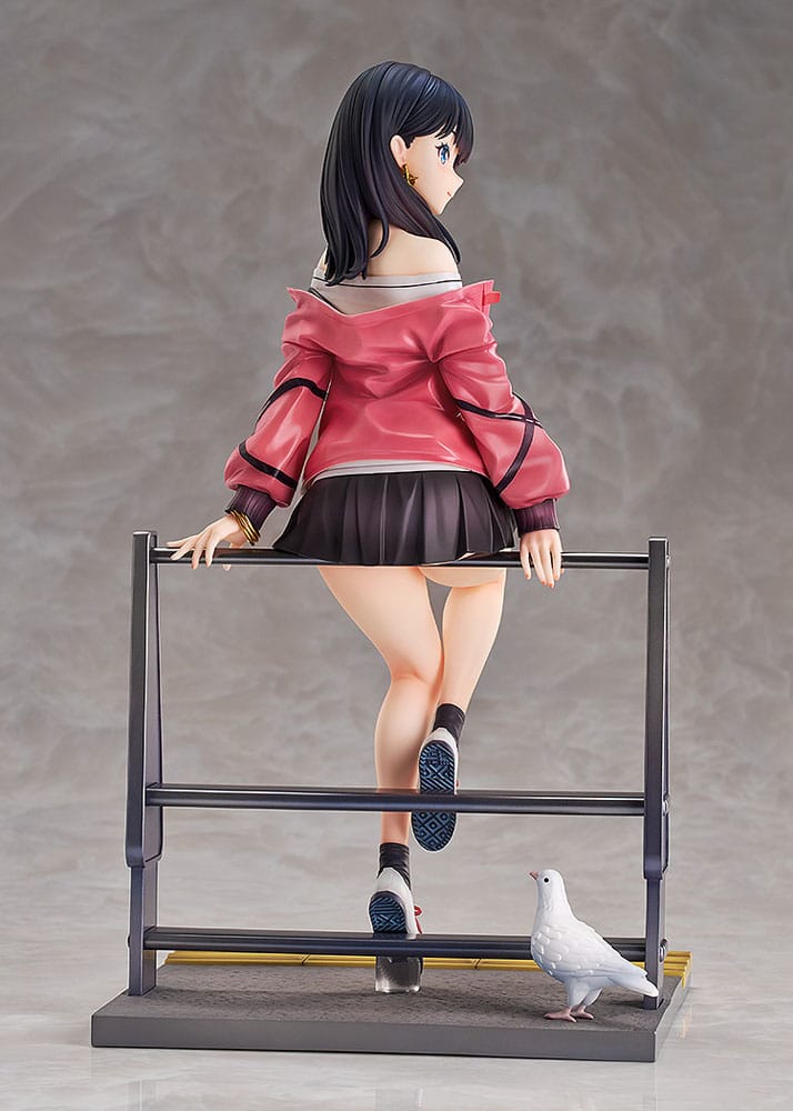 Gridman Universe PVC-beeld 1/7 Rikka Takarada: Blue Sky Station 21 cm