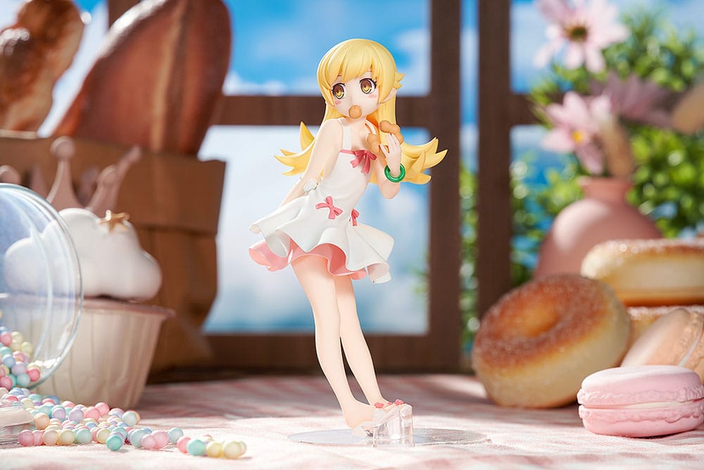 Monogatari -serie pop -up parade pvc standbeeld shinobu oshino 14 cm