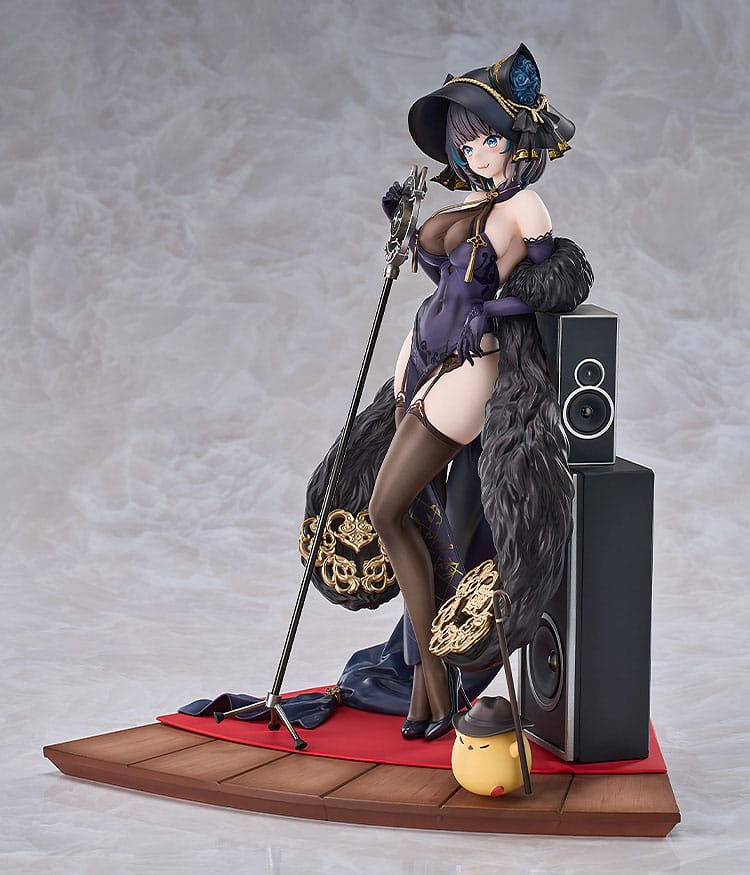 Azur Lane-standbeeld 1/7 Cheshire: Cait Sith Crooner Ver. 24 cm