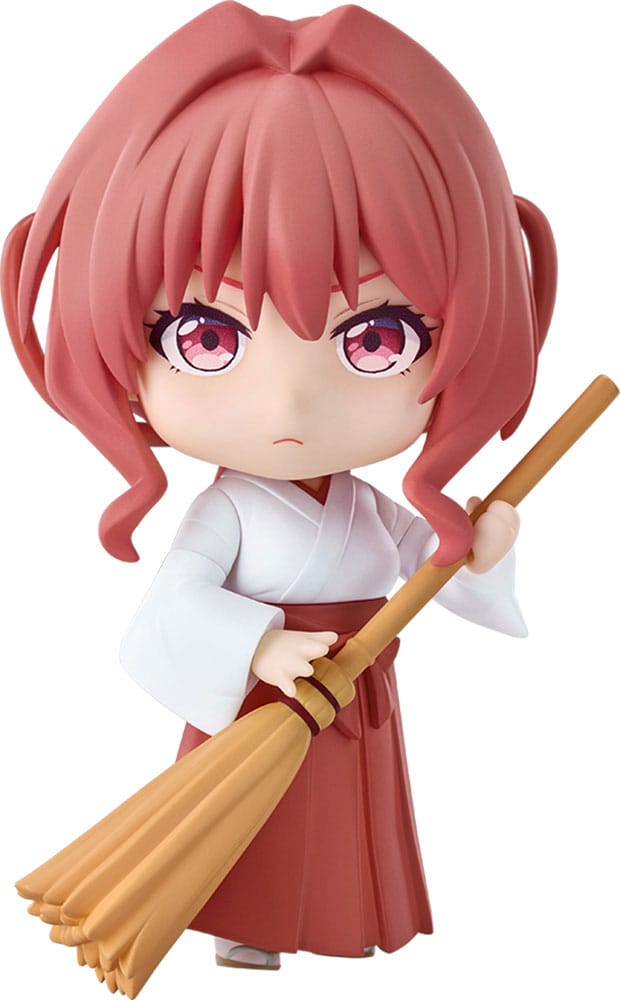 De knoop leggen met een Amagami -zus Nendoroid -actiefiguur Yuna Amagami 10 cm