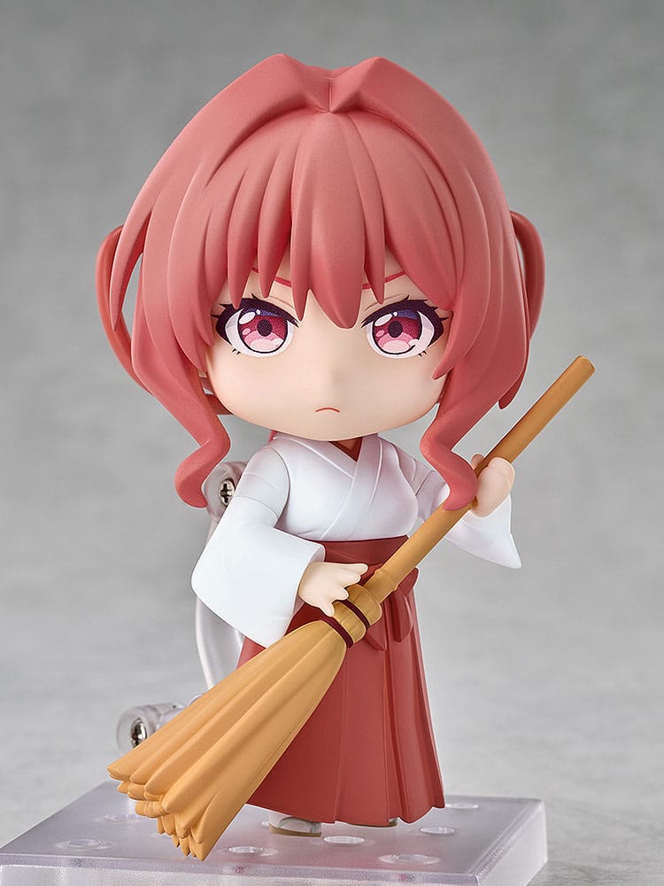 De knoop leggen met een Amagami -zus Nendoroid -actiefiguur Yuna Amagami 10 cm