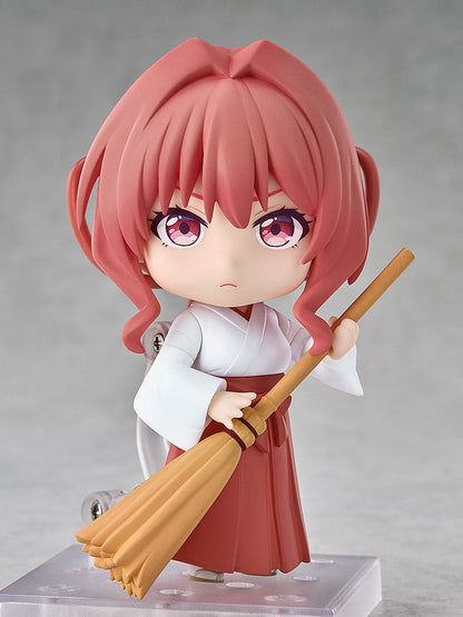De knoop leggen met een Amagami -zus Nendoroid -actiefiguur Yuna Amagami 10 cm
