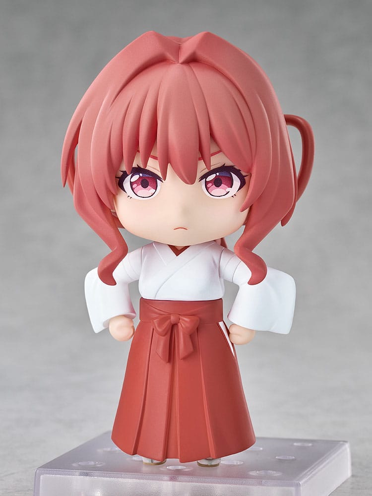 De knoop leggen met een Amagami -zus Nendoroid -actiefiguur Yuna Amagami 10 cm