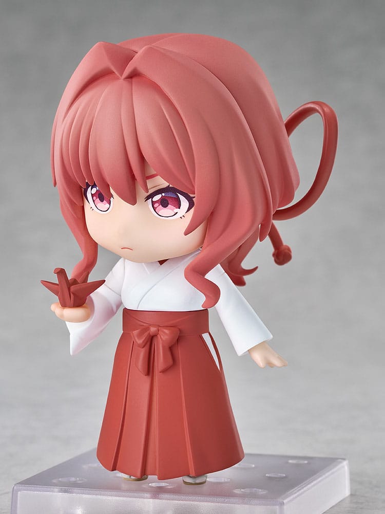 De knoop leggen met een Amagami -zus Nendoroid -actiefiguur Yuna Amagami 10 cm