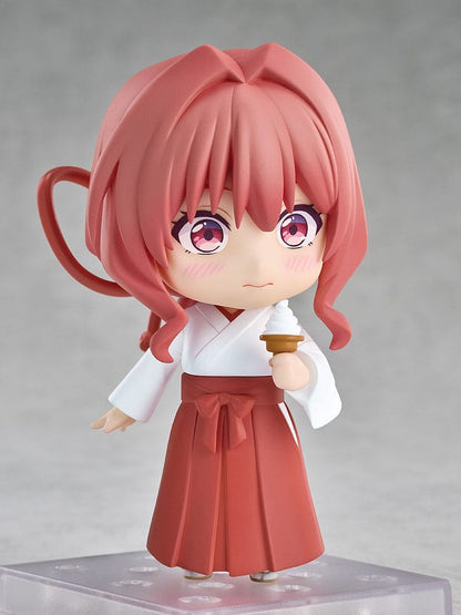 De knoop leggen met een Amagami -zus Nendoroid -actiefiguur Yuna Amagami 10 cm