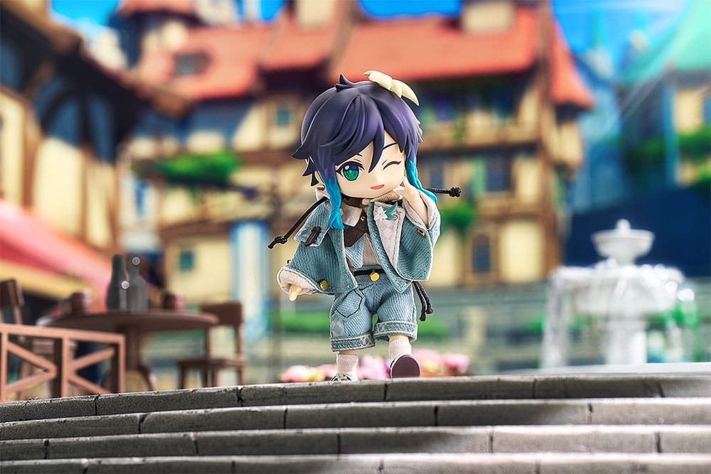Genshin Impact Nendoroid Doll-actiefiguur Venti: Blue Ballad Ver. 14 cm